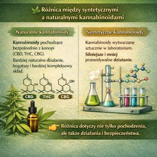 🌿 Naturalne vs. syntetyczne kannabinoidy ⚗️ Naturalne kannabinoidy pochodzą z roślin i charakteryzują się bardziej...