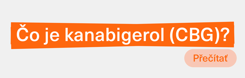 Čo je kanabigerol (CBG)?