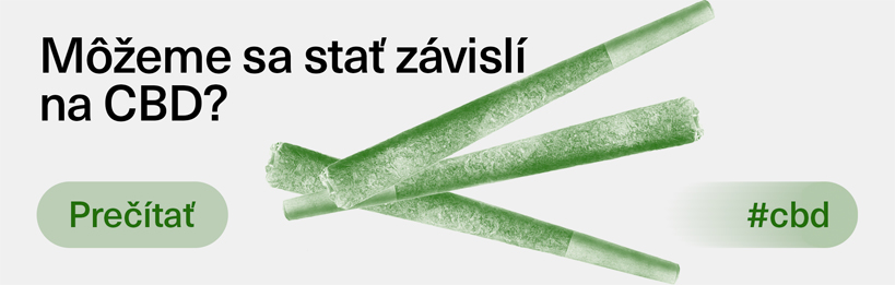 Môžeme sa stať závislí na CBD?
