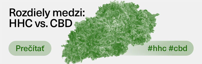 Rozdiely medzi kanabinoidmi: HHC vs. CBD