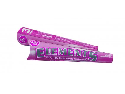 ELE PINK CONE 3PK 02