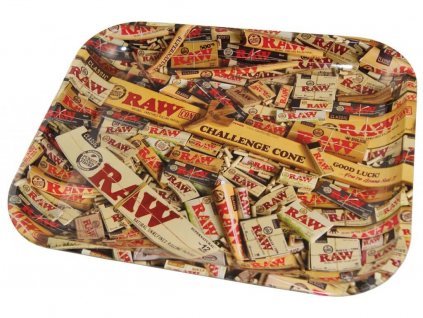 raw podklad tray konopi