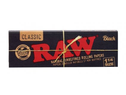 raw black kratke papirky