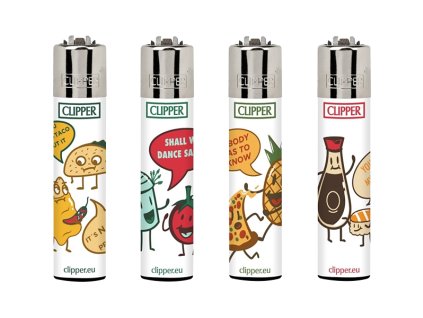 zapalovac clipper food sentences