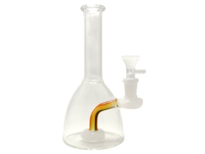 9602 2 skleneny mini bong s bankou
