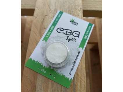 CBG Izolát - prášek (CBG>98%) od Happy seeds (Váha 1 g)