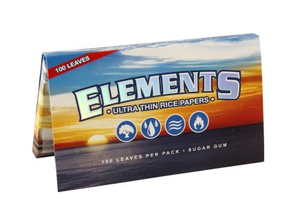 2983 elements single width ryzove cigaretove papir 100 papirku