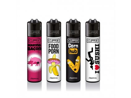 clipper zapalovac food slogan