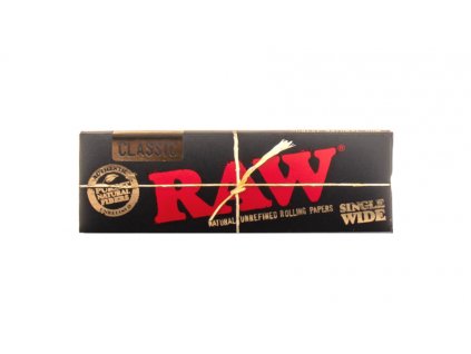 cigaretove papirky raw black