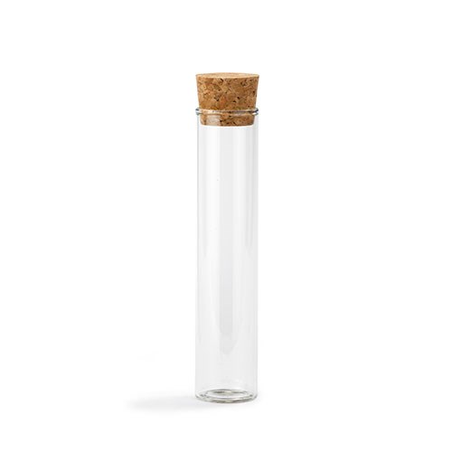 WeedShop Sklenená schovka na joint s korkovým uzáverom