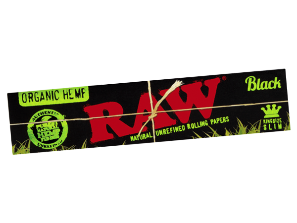 Cigaretové papieriky RAW Black Organic KS