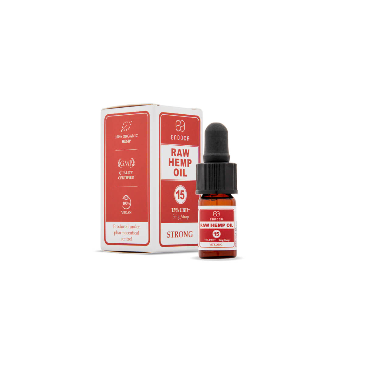 Endoca Konopný CBD olej 15% 2ml