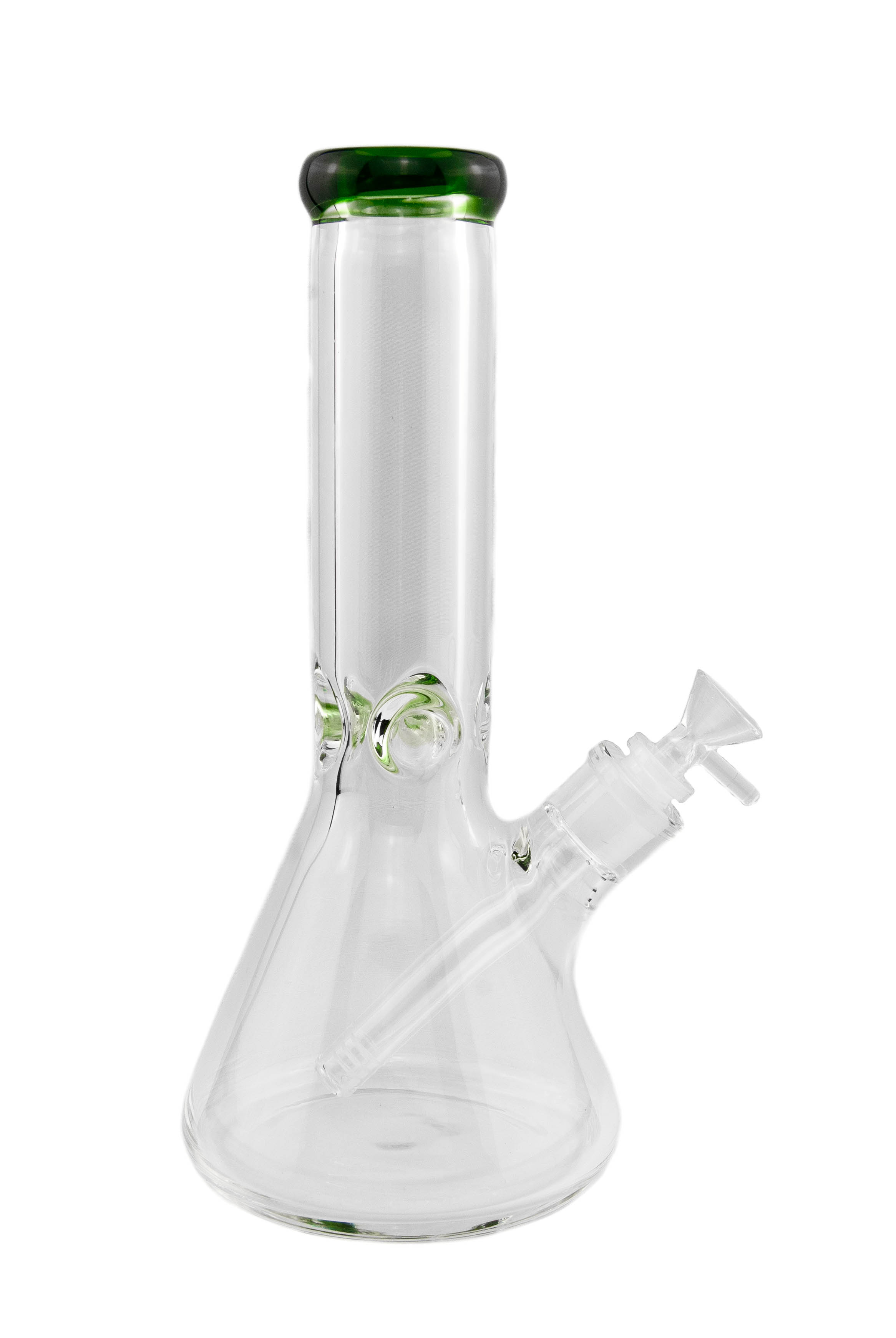 WeedShop Sklenený ice-bong 9mm 31 cm, rôzne farby Farba: Zelená