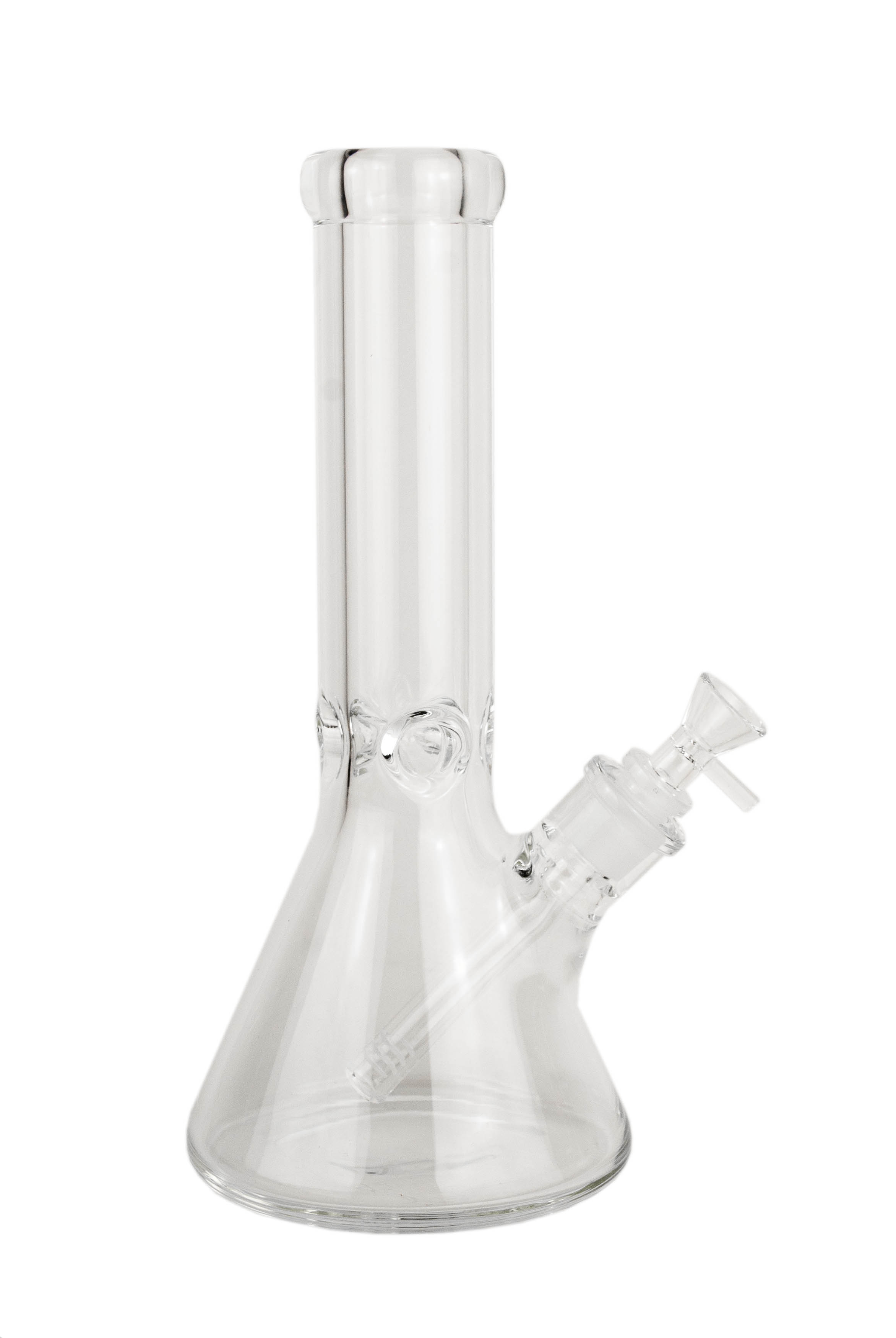 WeedShop Sklenený ice-bong 9mm 31 cm, rôzne farby Farba: Čirá