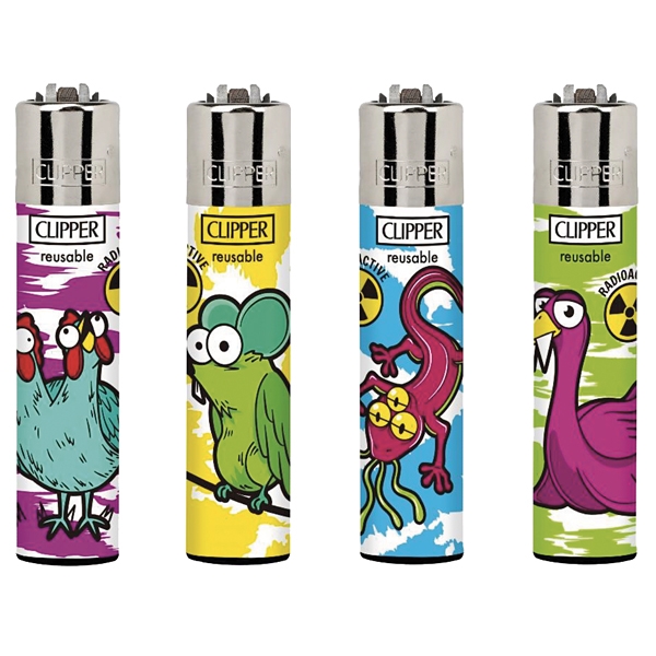 Celá sada Clipper zapalľovačov Mutant Animals