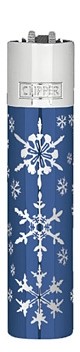 Clipper zapaľovač Winter Flakes v darčekovom balení Clipper motív: Winter Flakes 1.