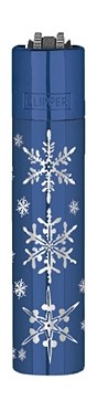 Clipper zapaľovač Winter Flakes v darčekovom balení Clipper motív: Winter Flakes 2.