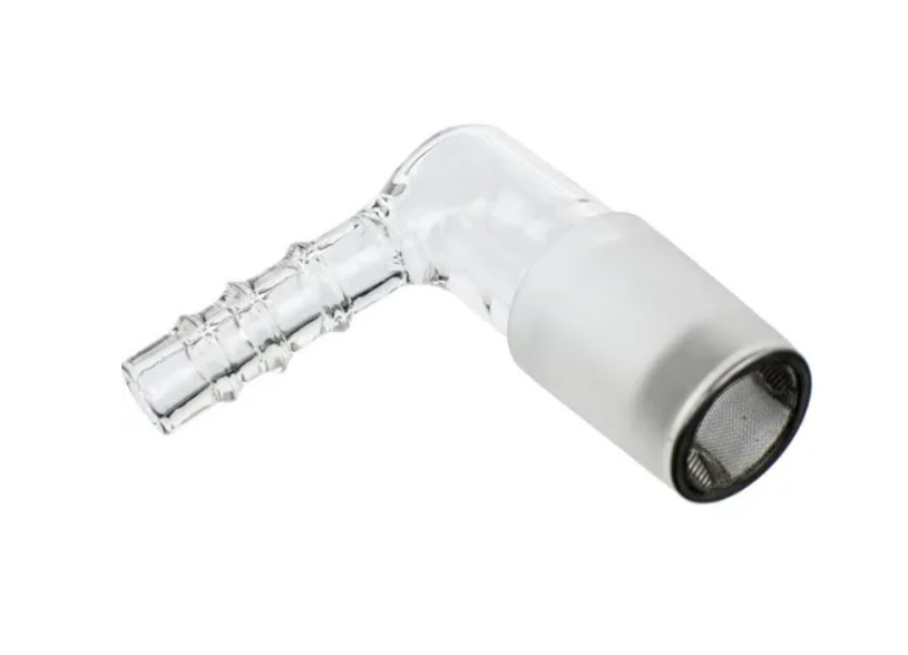 Arizer - Zahnutý sklenený adaptér