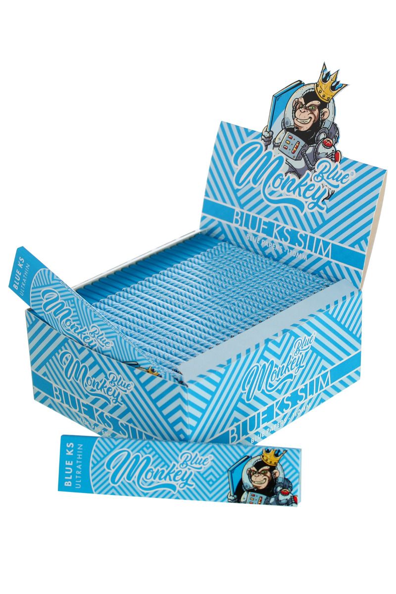 Cigaretové papieriky Monkey King Blue KS Slim