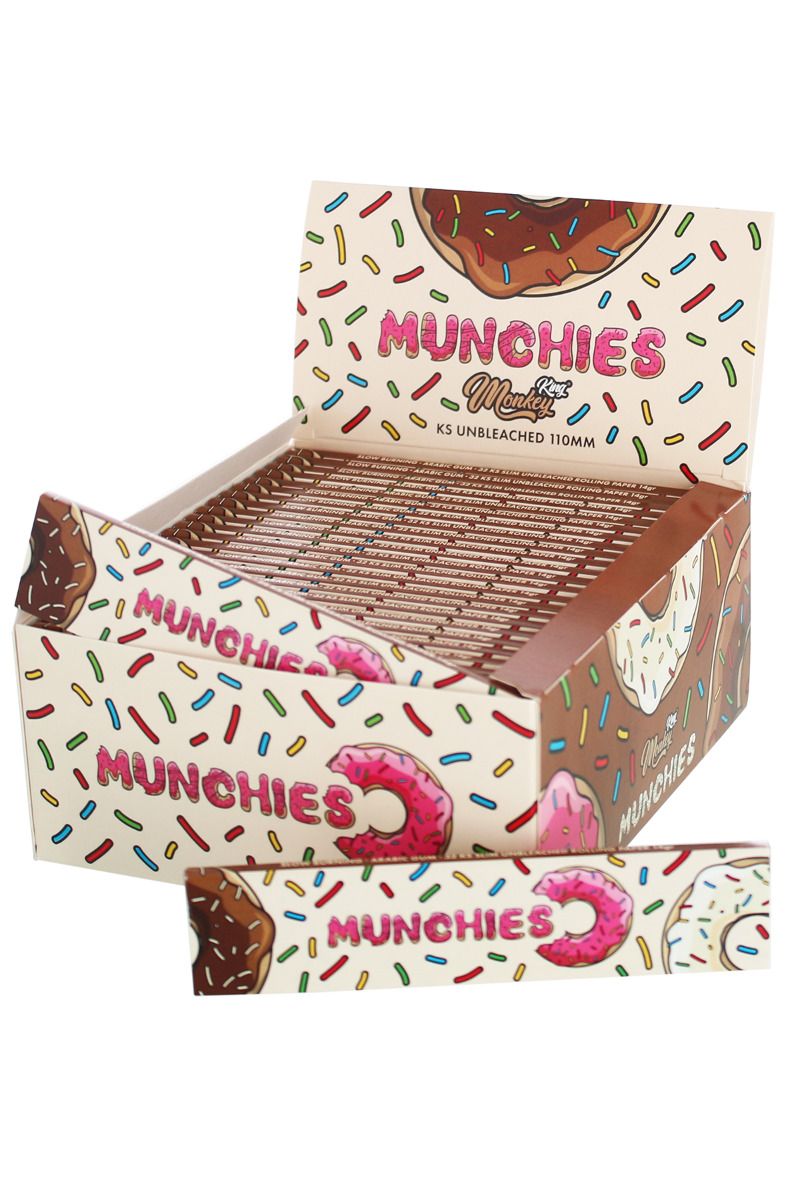 Monkey King Cigaretové papieriky Munchies King Size