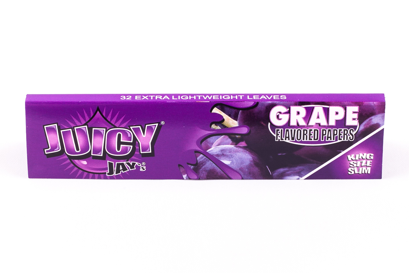 Juicy Jay's Cigaretové papieriky s príchuťou Juicy KS Slim - hroznové víno