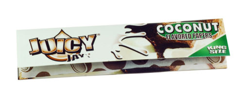 Juicy Jay's Cigaretové papieriky s príchuťou Juicy KS Slim - kokos