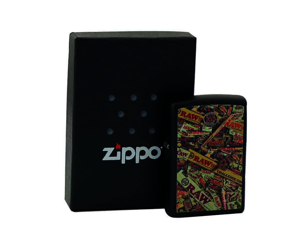 Benzínový zapaľovač Zippo RAW Varianty: RAW Mix