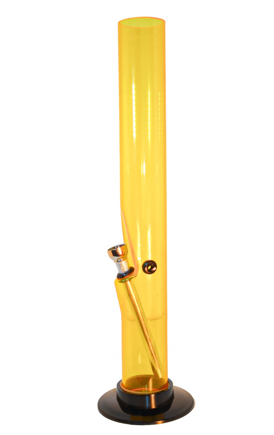 WeedShop Malý, rovný akrylový bong, 32 cm