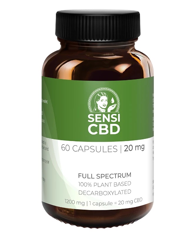 Sensi Seeds Konopné tablety 60 ks, 1200 mg CBD