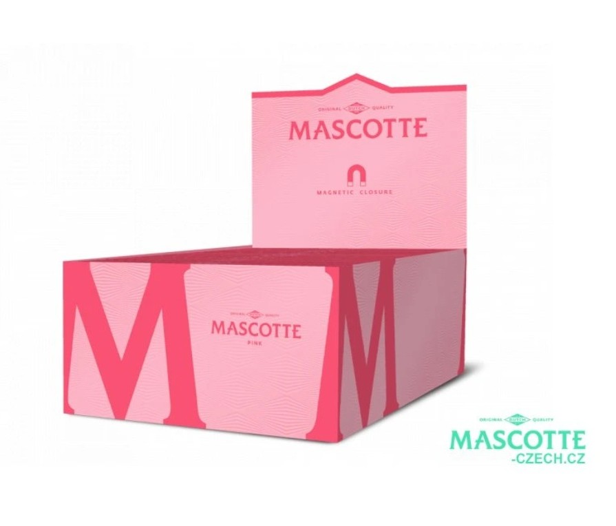 Cigaretové papieriky Mascotte Pink KS Slim