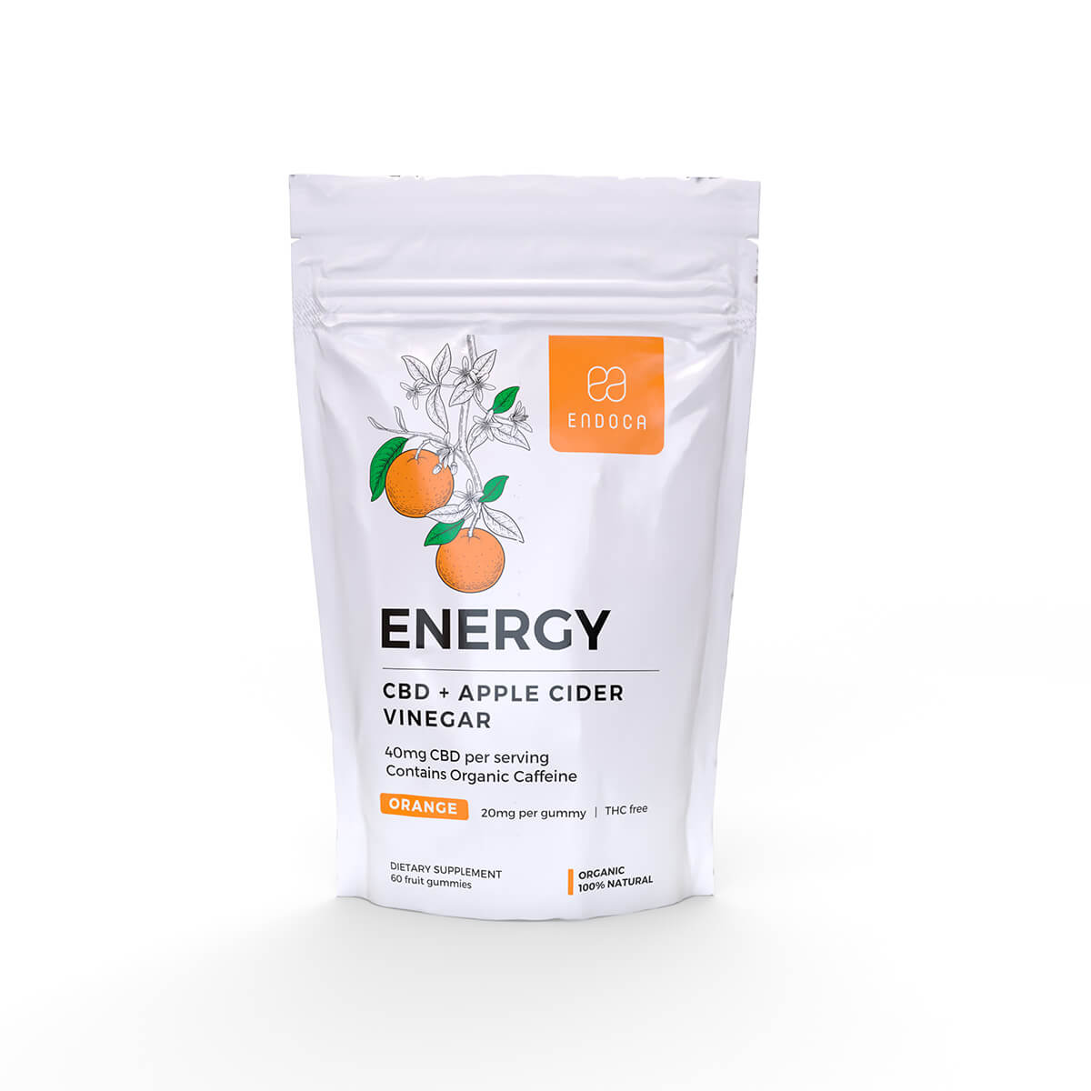 Gumové jahodové CBD bonbóny 0,3% THC 100 g