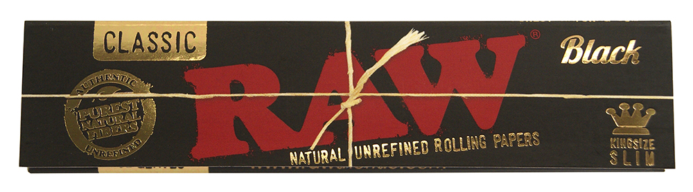 Cigaretové papieriky King Size RAW Black