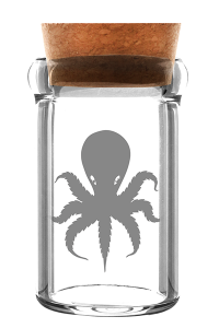 Weed Star Sklenená schovka Octopus