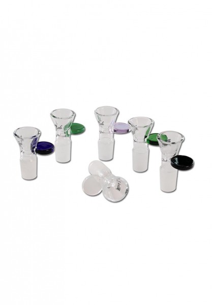 WeedShop Kotlík s držadlom 18,8 mm Farba: Čierna