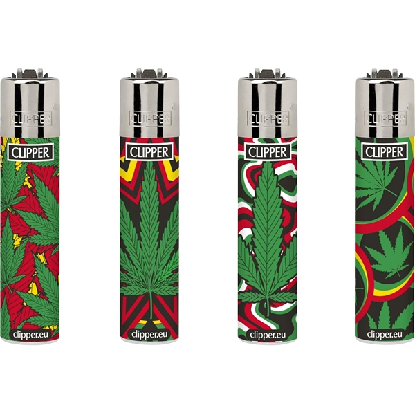 Celá sada zapaľovačov Micro Clipper Leaves