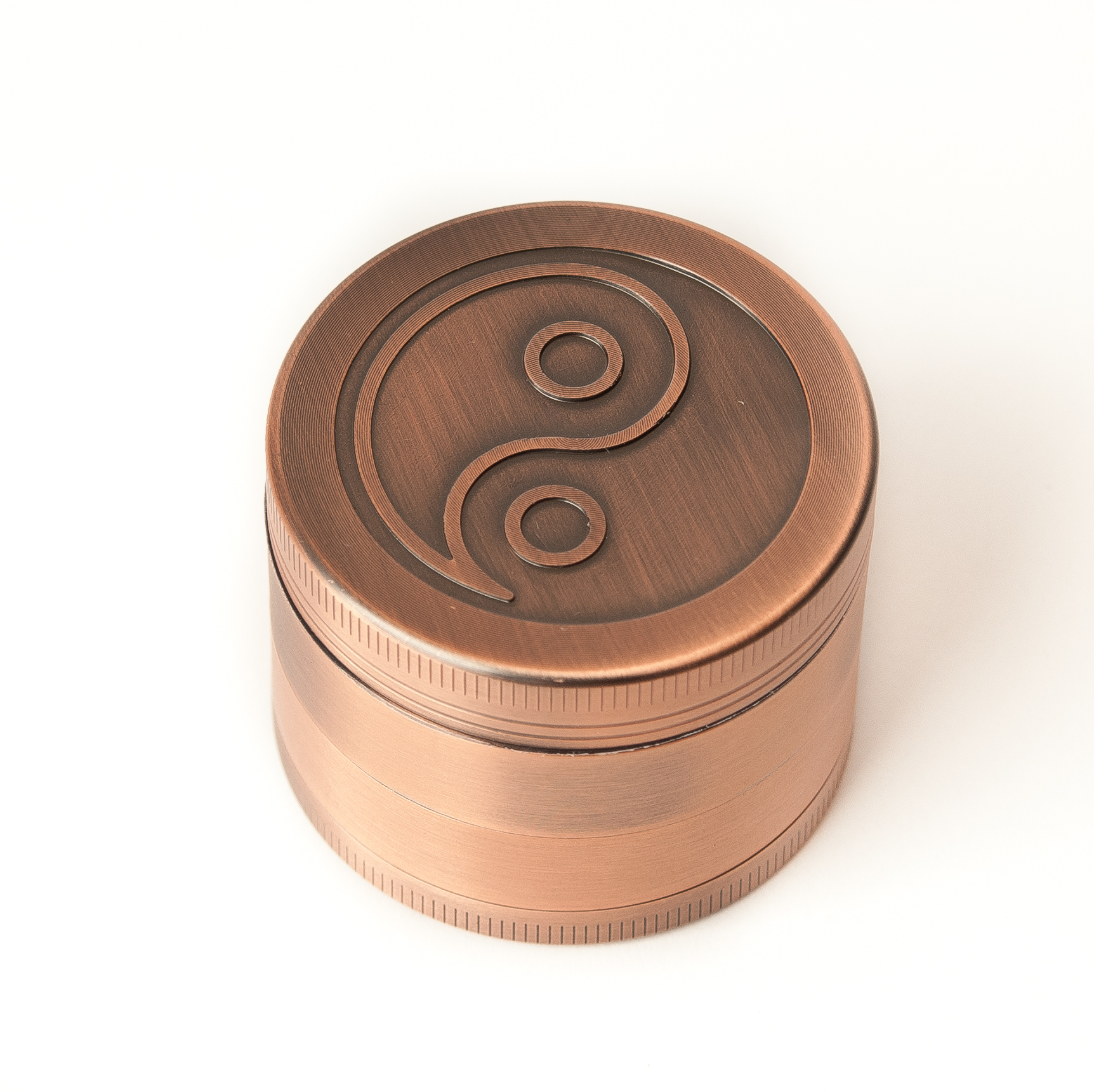 WeedShop Medená drvička ø 50 mm Varianty: Ying Yang drvička