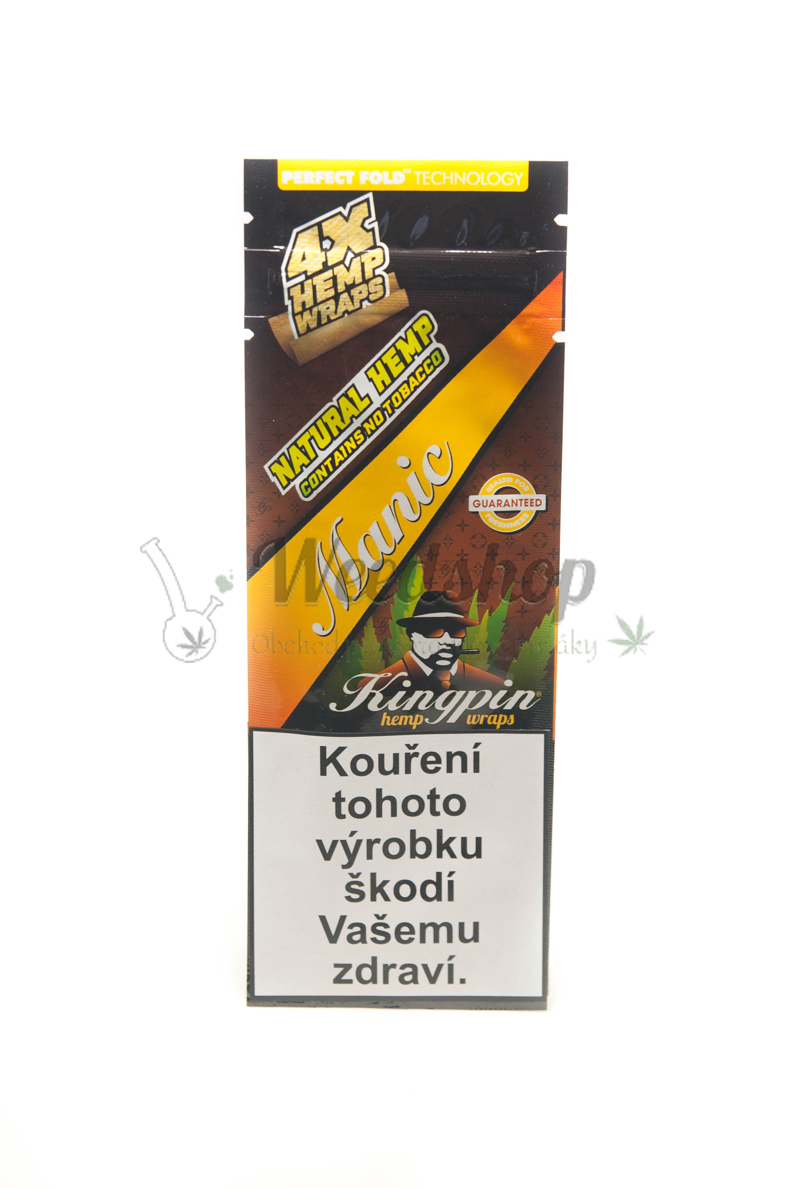 Kingpin Hemp Wraps Manic 4 ks