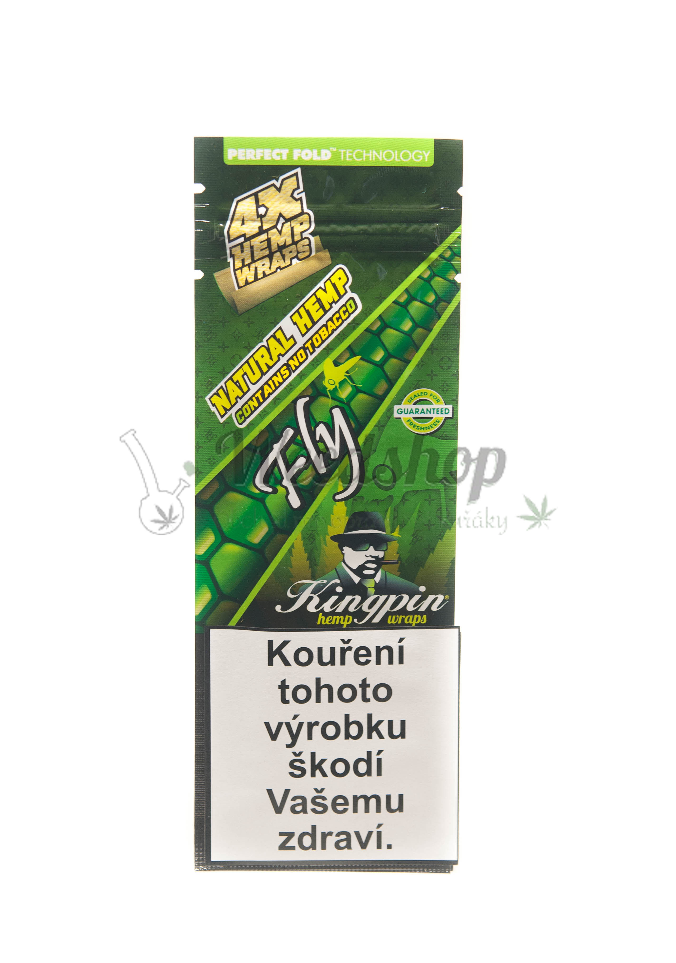 Kingpin Hemp Wraps Spanish Fly 4 ks