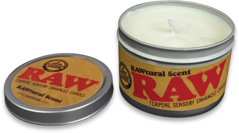 Pohlcovač pachu RAW Candle - terpénové sviečka