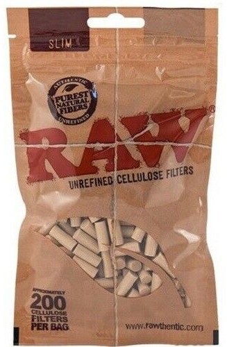 RAW celulózové filtre, 200 ks