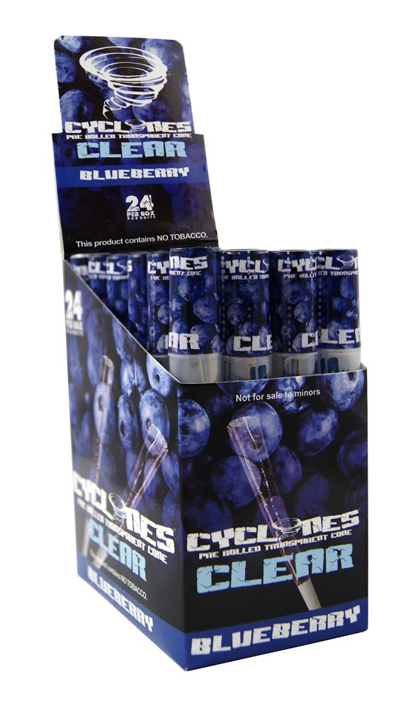 Cyclones blunt číry príchuť Borůvka