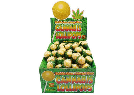 Dr. Greenlove Konopné lízatko Mango Haze 17g