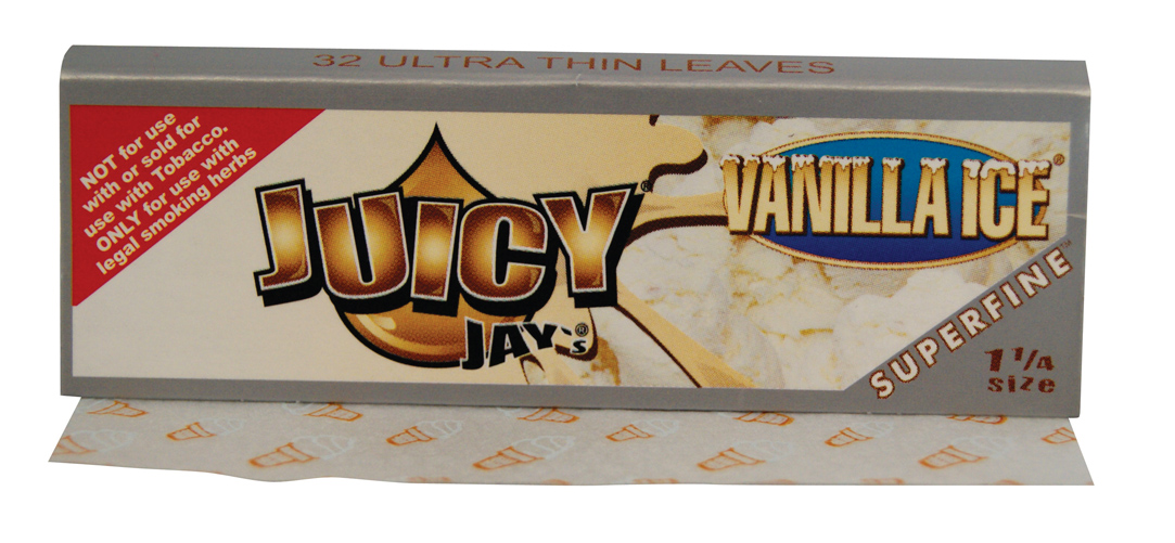 Juicy Jay's Ochutené krátke papieriky Juicy Vanilla Ice