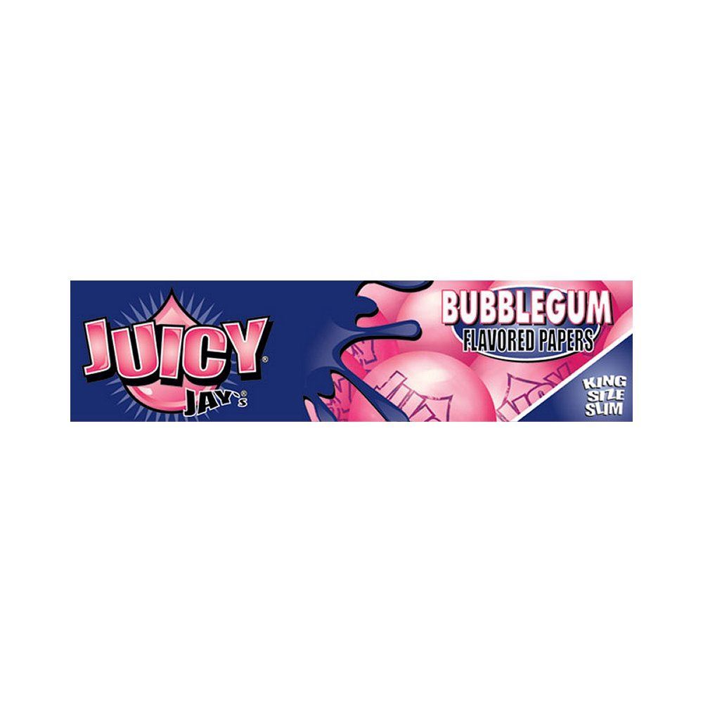 Juicy Jay's Ochutené papieriky Juicy KS Slim Bubble Gum