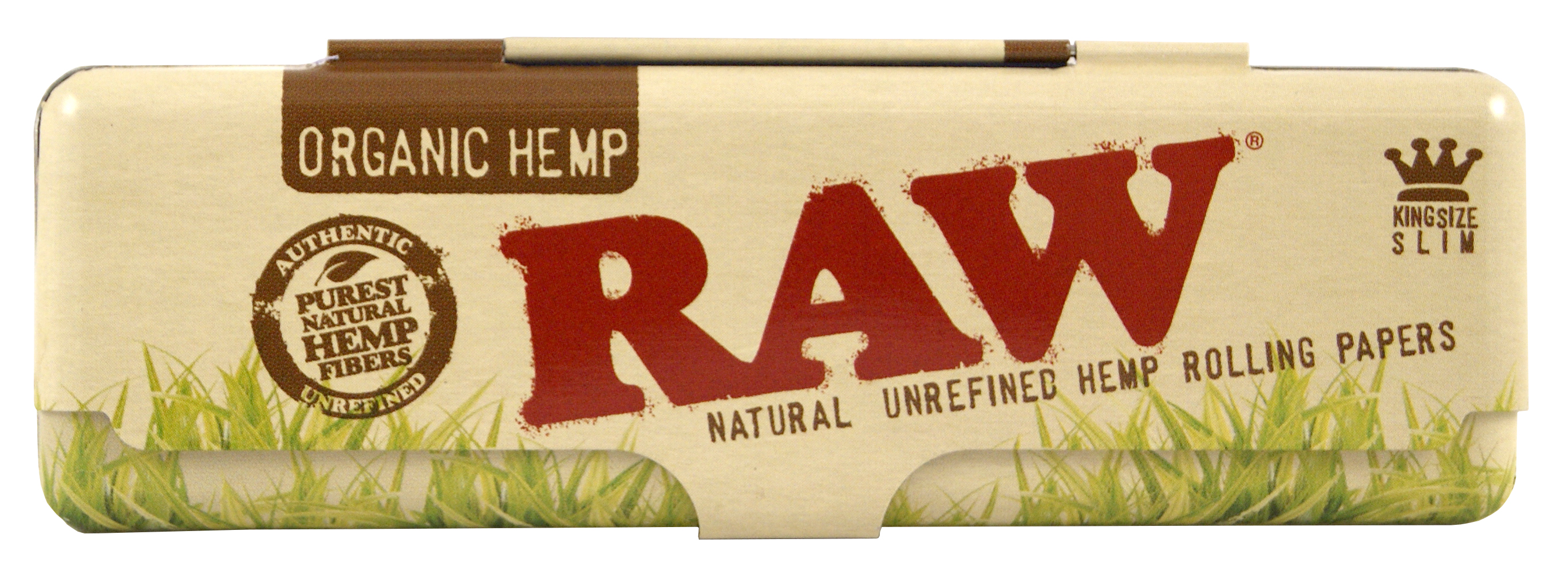 Kovový obal RAW Organic na King Size papieriky