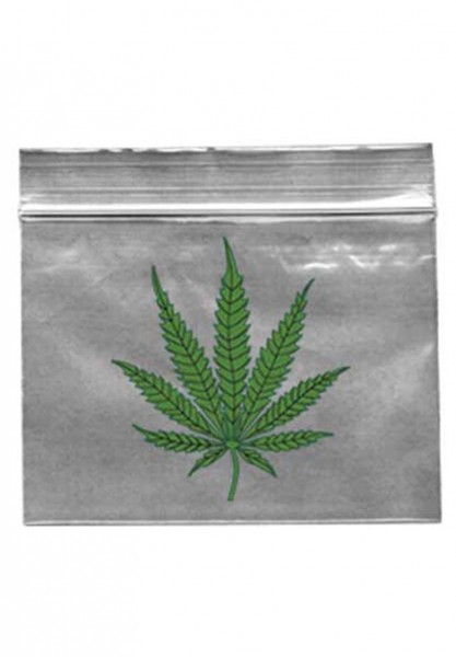 Black Leaf Uzatvárateľné priehľadné ZIP sáčky - 40x60mm - List - 100 ks