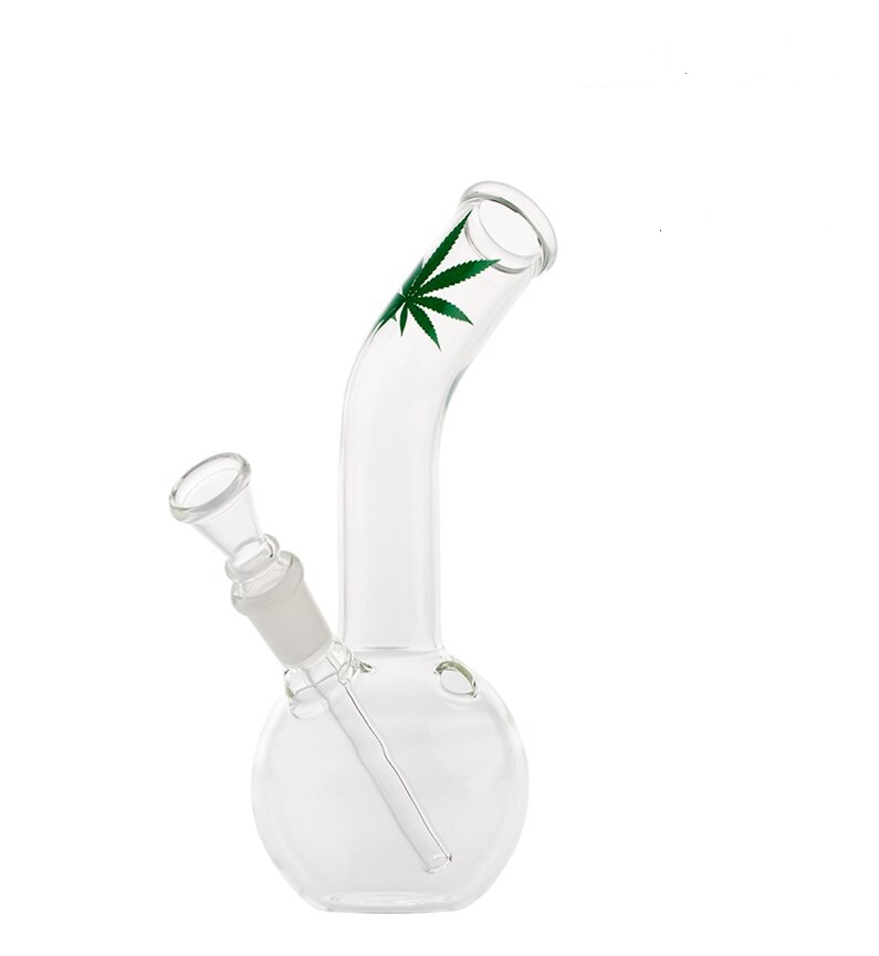 Sklenený mini bong 16 cm