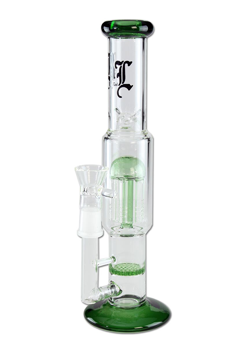 Black Leaf Sklenený bong Honeycomb s 6-arm perkoláciou