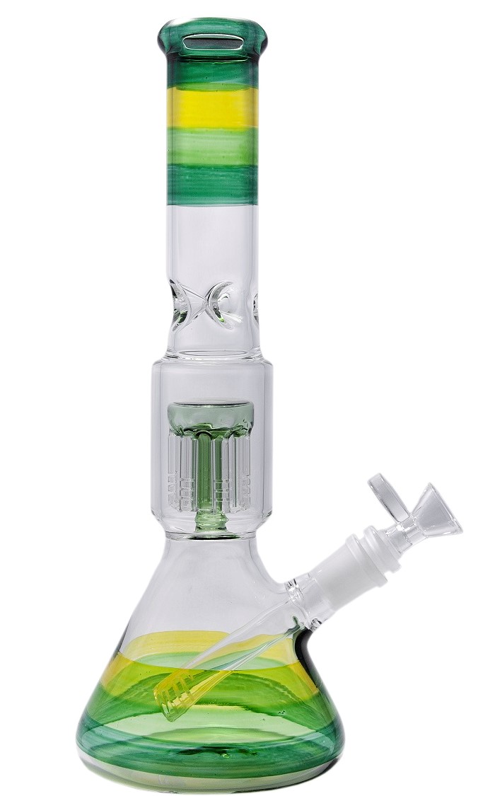 WeedShop Sklenený bong 8-Arm 30 cm