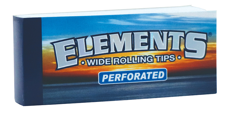 Široké perforované filtre Elements Wide 50 ks